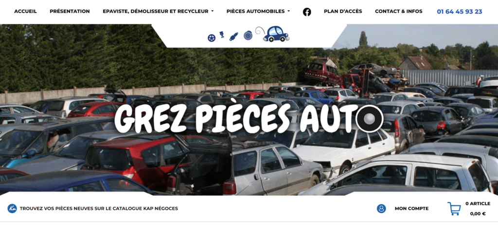 grez pièce auto 77