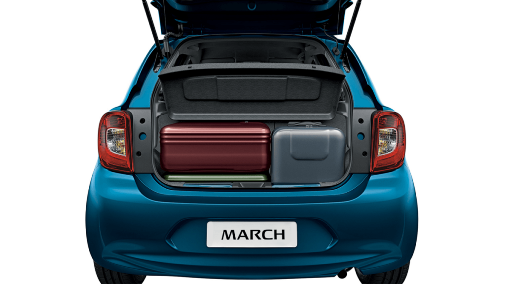 coffre nissan march