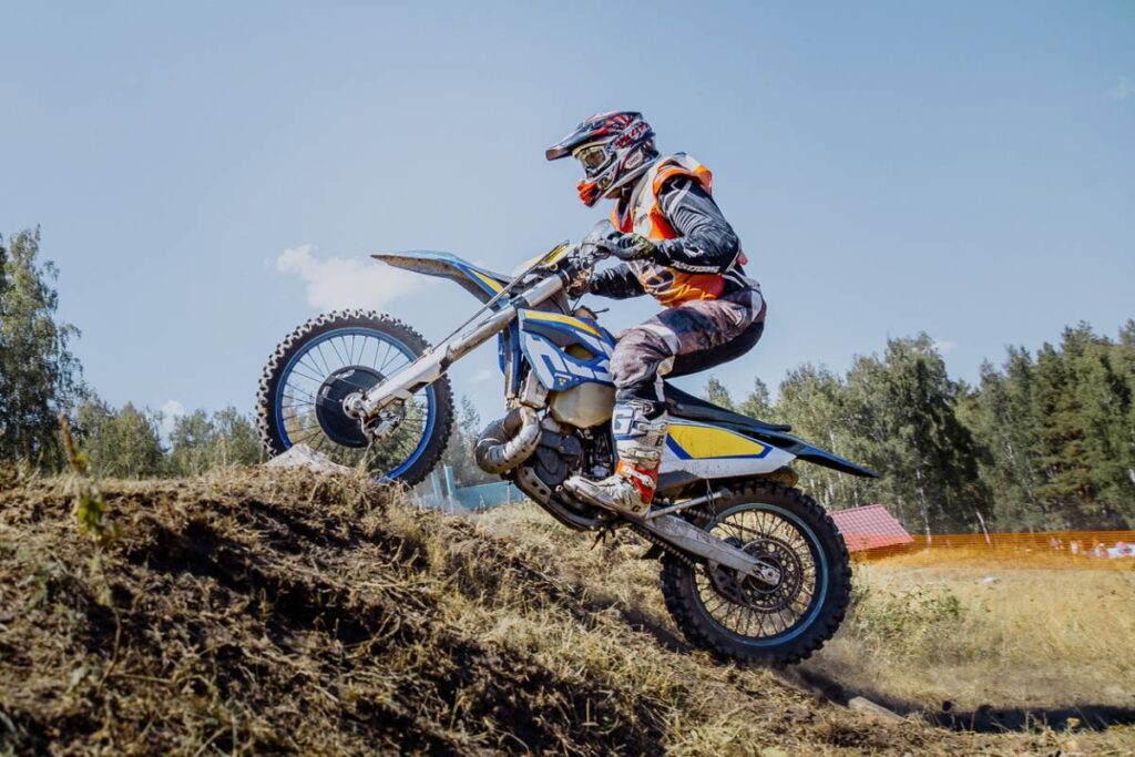 moto KTM tout-terrain