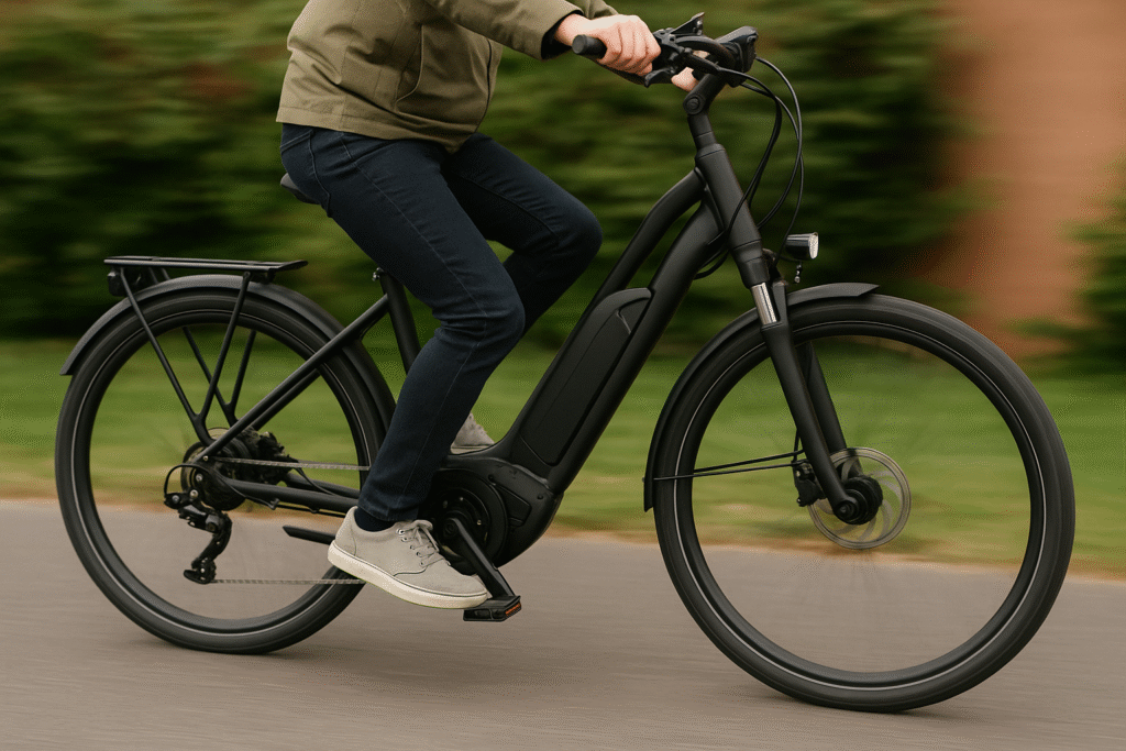 éviter les à-coups sur un vélo électrique