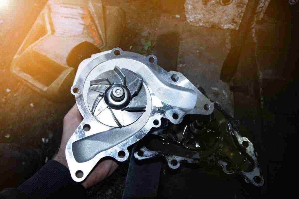 Causes de surchauffe d'un moteur diesel : Pompe à eau défectueuse