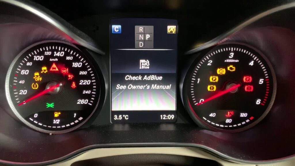 message AdBlue persiste sur Mercedes GLC
