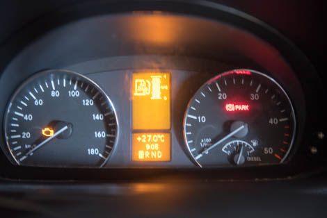  voyant AdBlue reste allumé sur Mercedes Sprinter