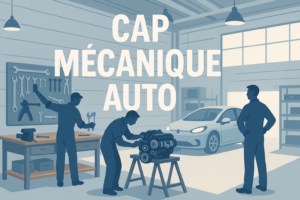 CAP mécanique auto garage professionnel
