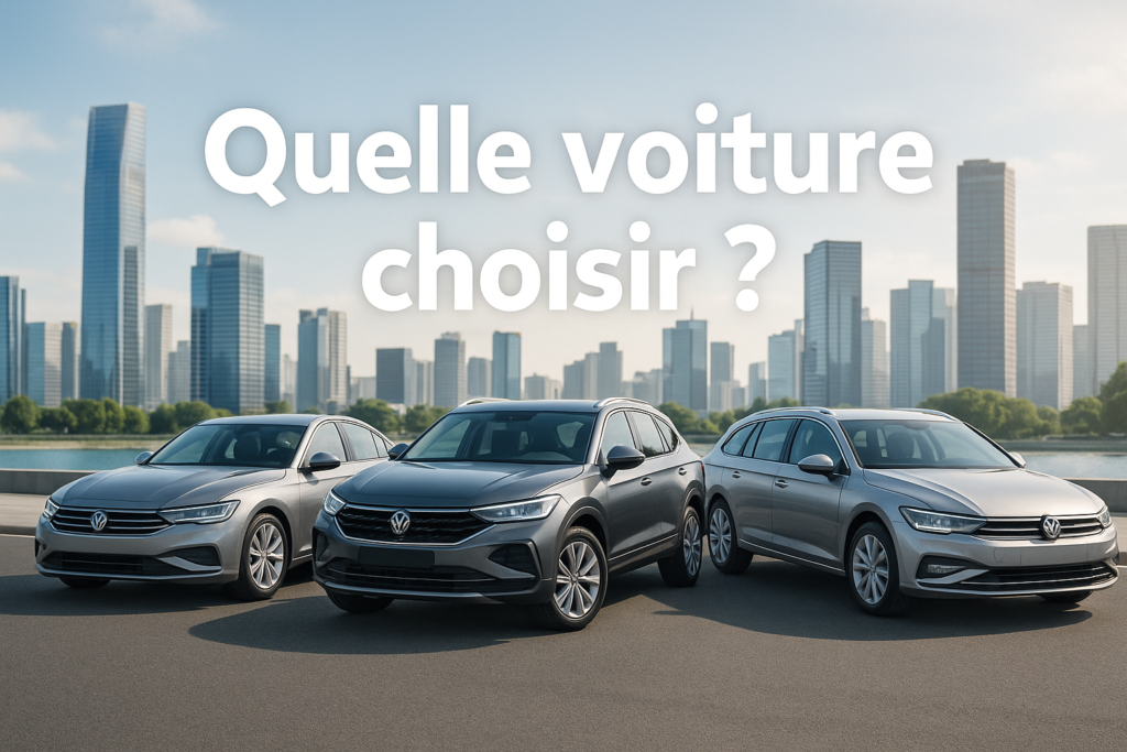 Choisir voiture Mercedes trois modèles urbains