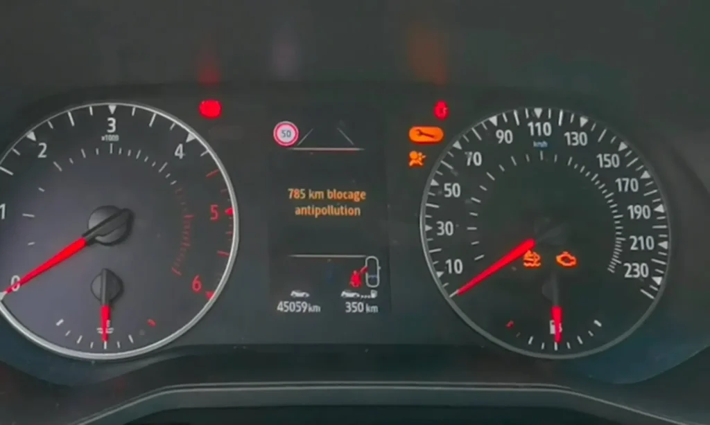 étapes de remise à zéro AdBlue sur Clio 5