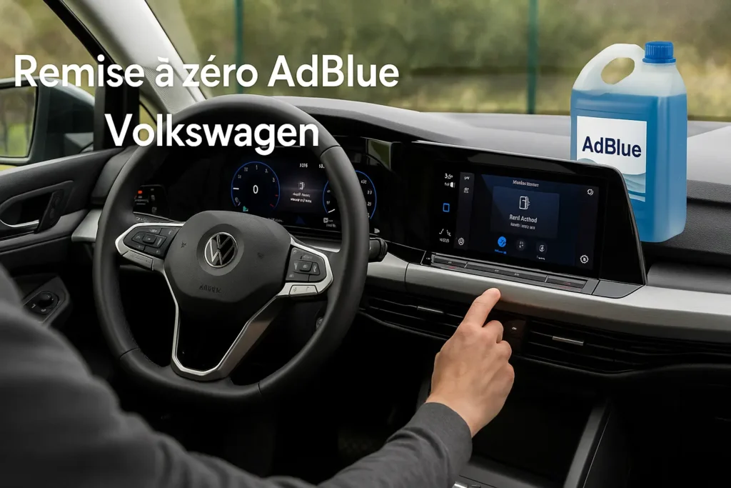remise a zero adblue volkswagen