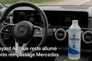 voyant adblue reste allumé après remplissage mercedes