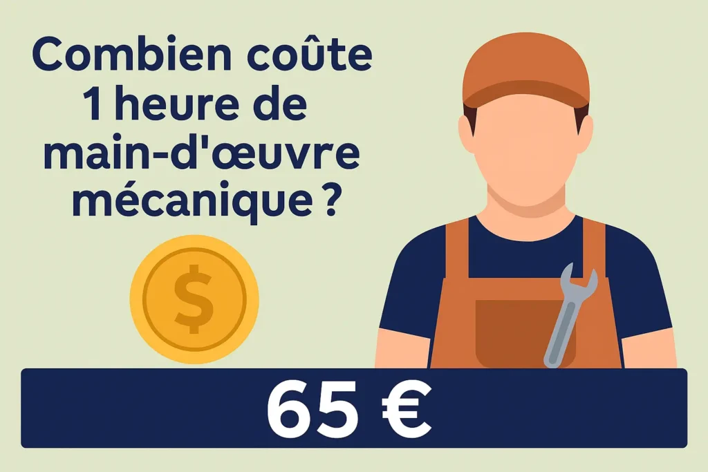 combien coute 1 heure de main d'oeuvre mecanique