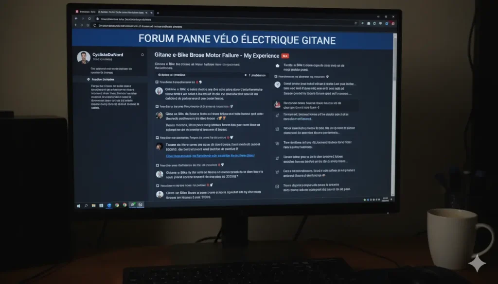forum panne vélo électrique gitane