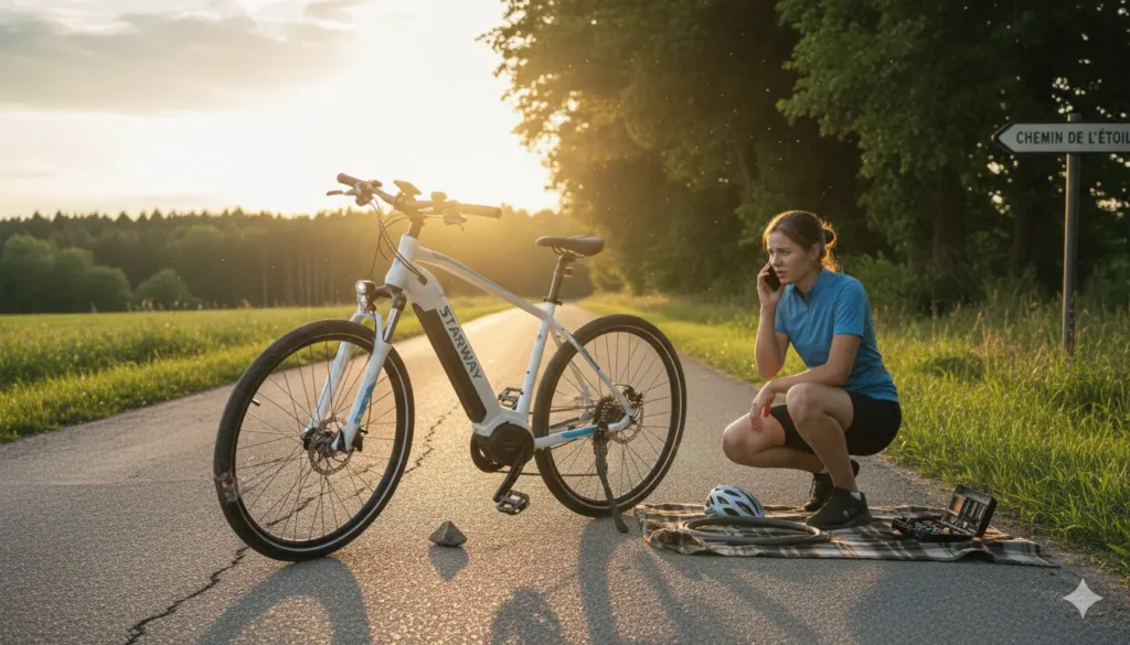 panne vélo starway