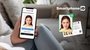 photo permis de conduire avec smartphone id