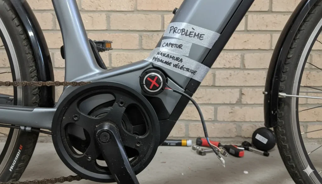 solutions face aux problèmes de capteur de pédalage du vélo électrique Nakamura