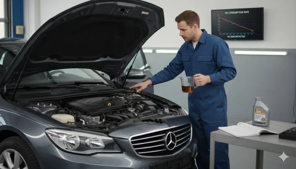 une voiture peut‑elle consommer de l’huile sans fuite apparente