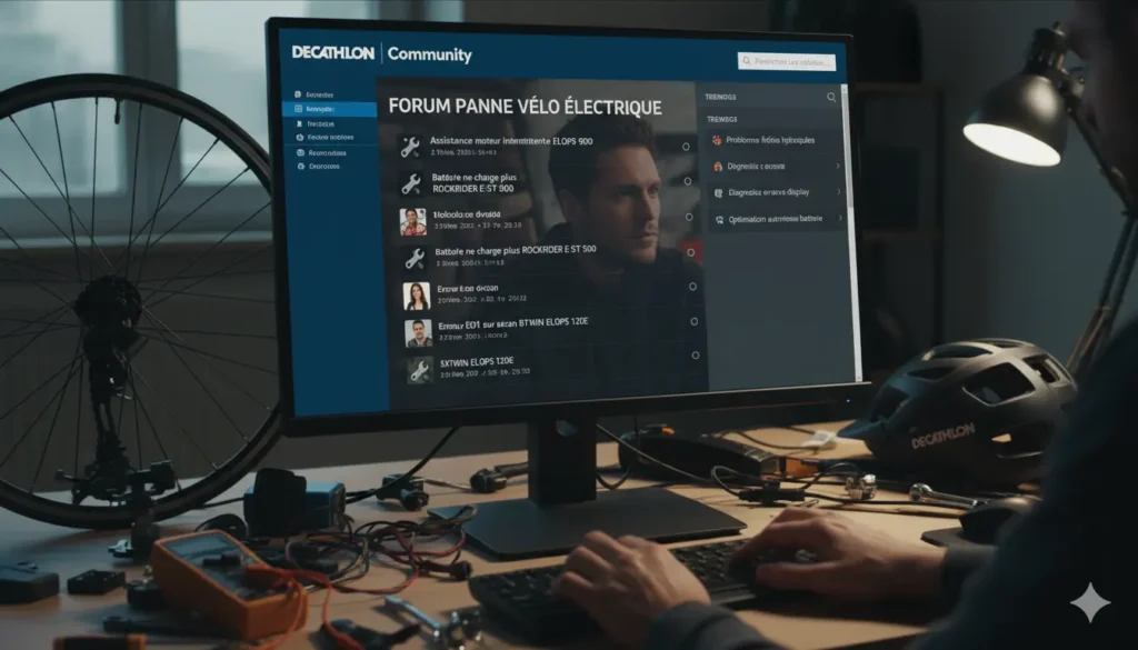 Decathlon répare les vélos électriques en panne