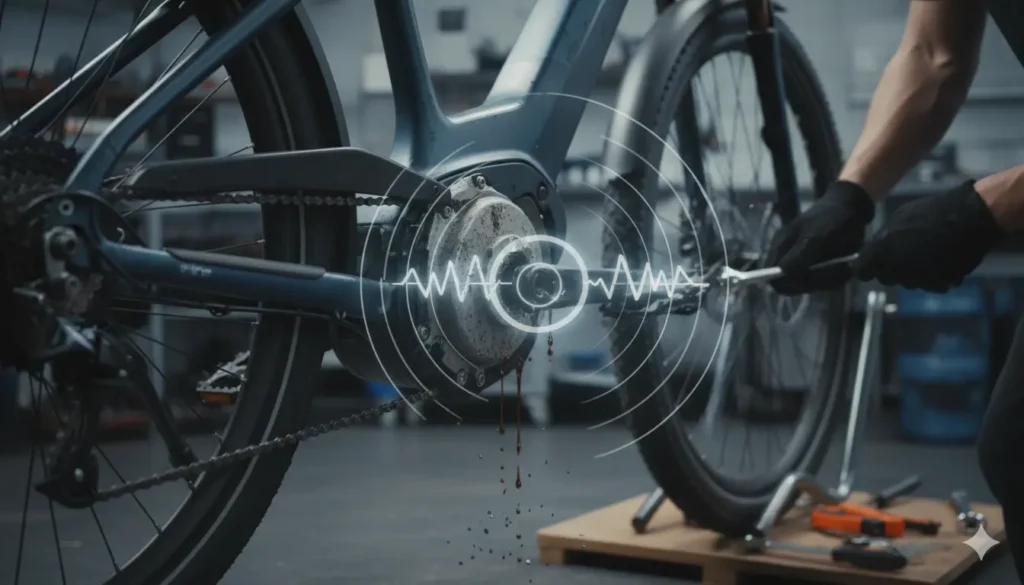 causes possibles d'un bruit anormal du moteur d’un vélo électrique