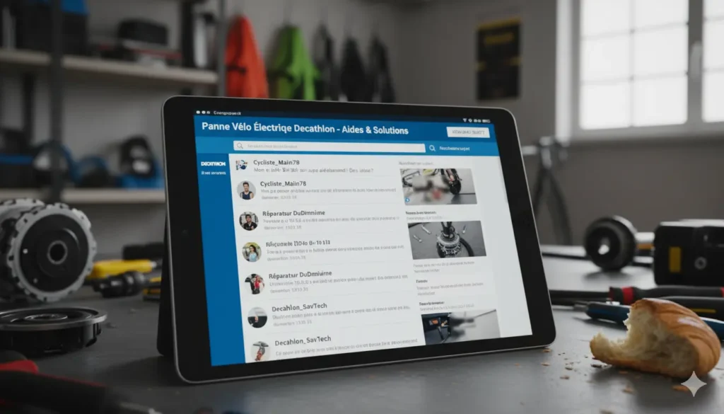 pannes les plus fréquentes sur un vélo électrique Decathlon d'après les forums