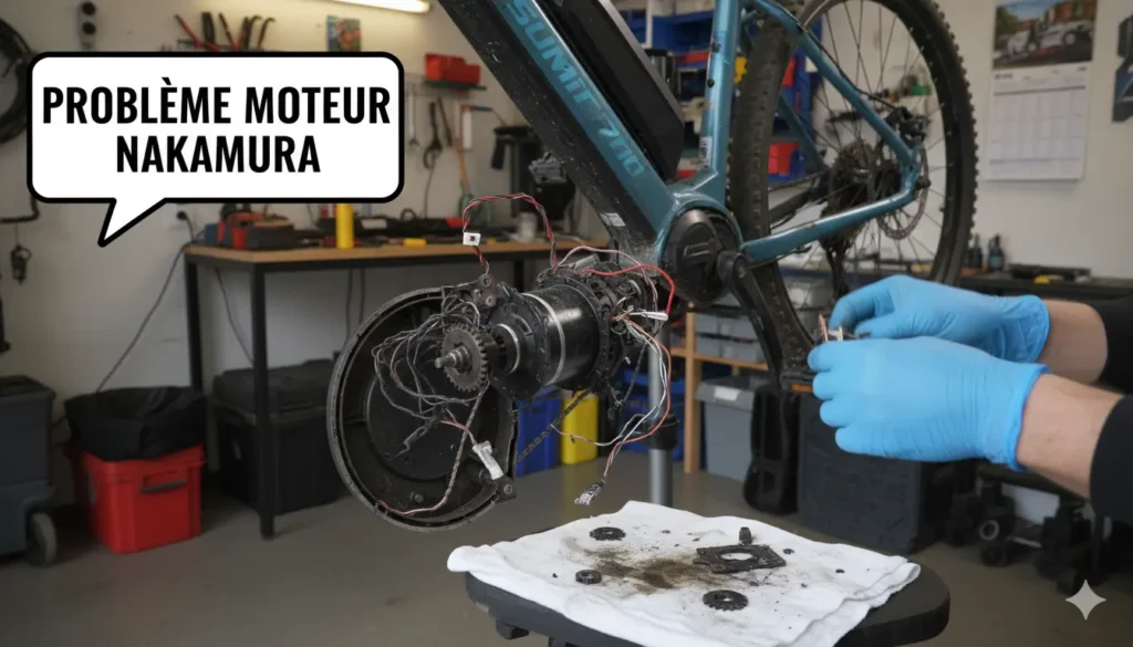 problème moteur vélo électrique nakamura