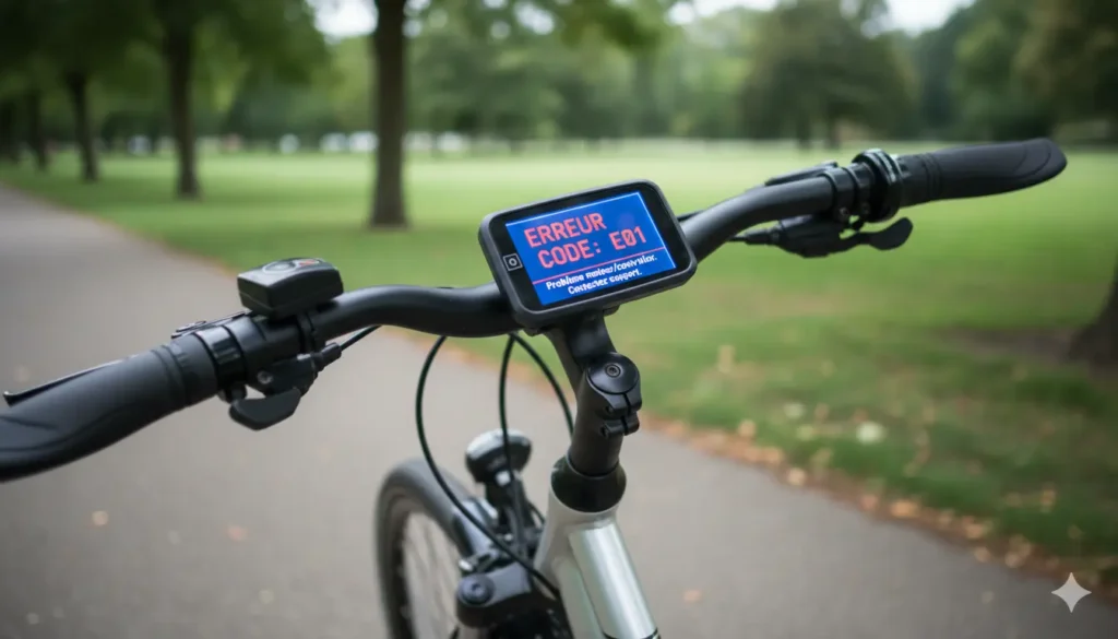 résoudre les codes erreurs d'un vélo électrique Neomouv