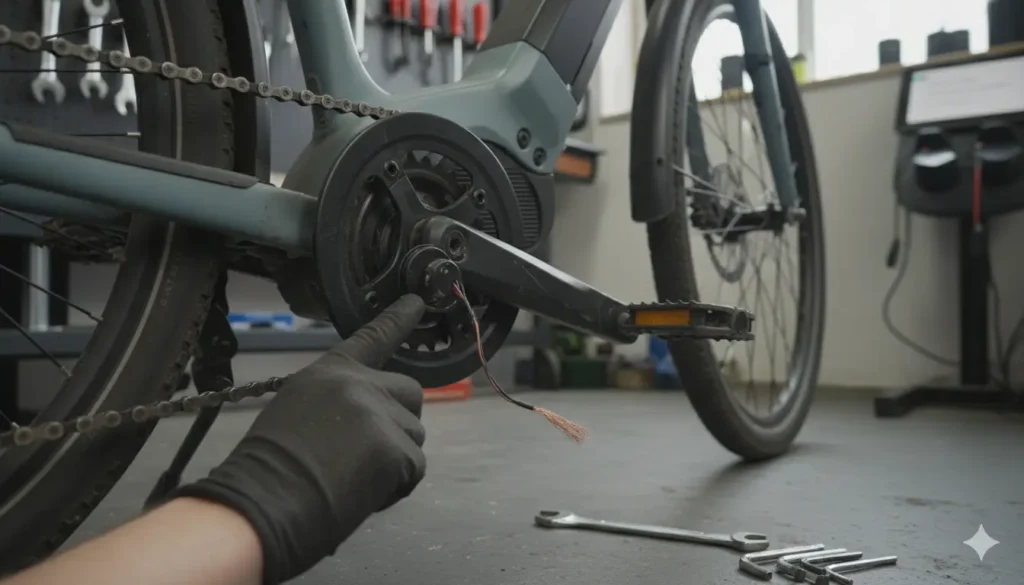 symptômes d'un capteur de pédalage défectueux sur un vélo électrique