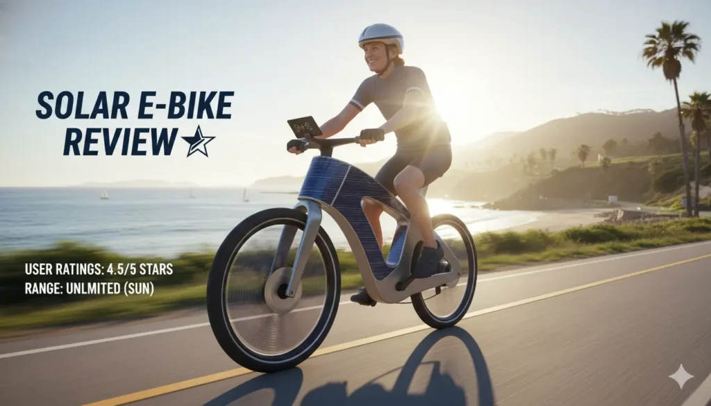 avis sur le vélo électrique Solar