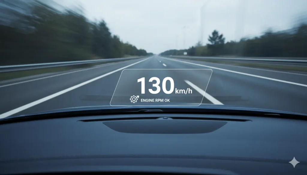 boîte de vitesses régime moteur à 130 kmh