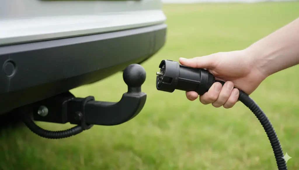 branchement d'une prise remorque