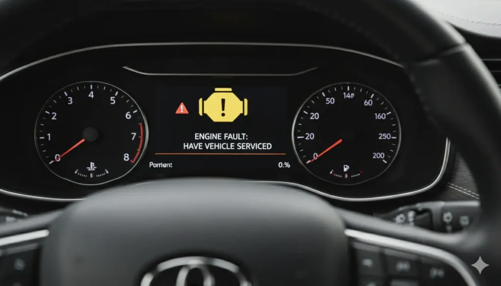 défaut moteur, faites réparer le véhicule