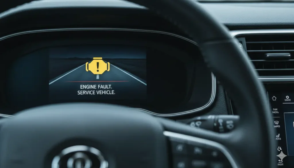 effacer le message défaut moteur