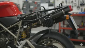 emplacement regulateur de tension ducati 916 st4 de 2000 (2)