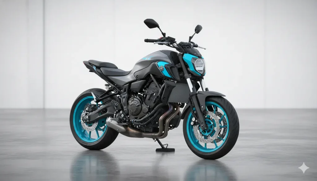 fiche technique de la Yamaha MT 07