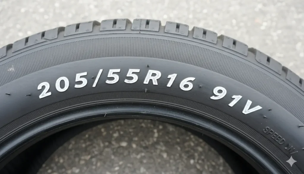 l'indice de vitesse sur un pneu