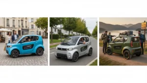 voiture sans permis 4 places