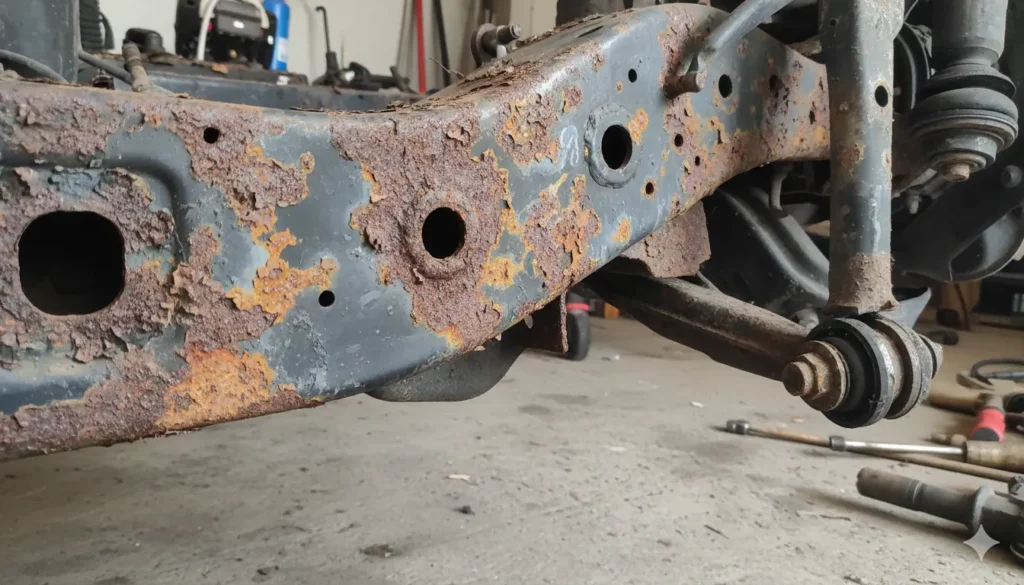 corrosion berceau automobile