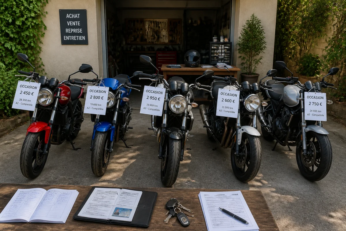 Moto A2 petit budget, les modèles d’occasion à privilégier